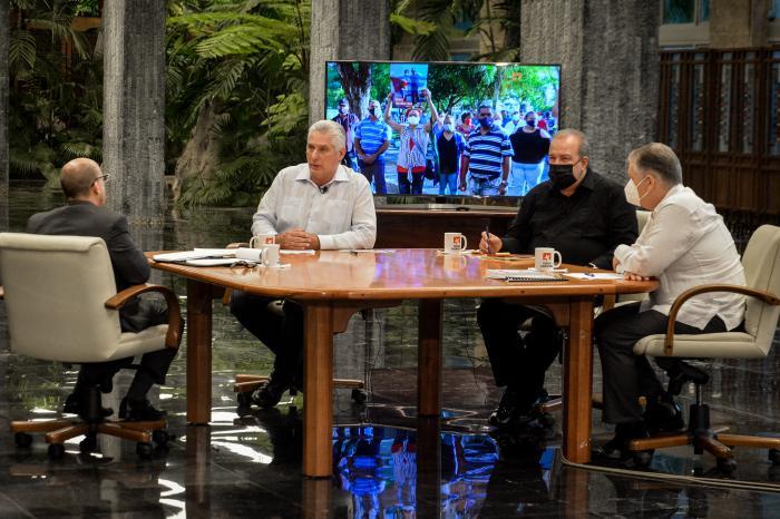 Imagen relacionada con la noticia :Díaz-Canel: que el odio no se introduzca en el alma cubana